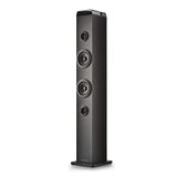NGS Sky Charm Pro Soundtoren 50 W met Bluetooth 5.4, optisch, USB, AUX-IN, FM-radio, streaming-functie, karaoke-microfooningang, afstandsbediening, zwart