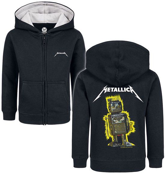 Metallica Metal-Kids - Robot Blast Kinder vesten zwart Katoen