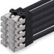 1aTTack.de 10m CAT7 LAN-netwerkkabel RJ45 10 Gigabit, 10 stuks - zwart