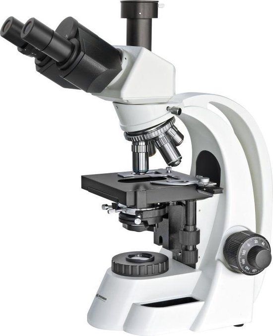Bresser BioScience Trino Microscope - 40x-1000x Magnification - White