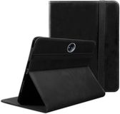 Rosso Deluxe OnePlus Pad 2 Hoes Book Case Echt Leer Zwart