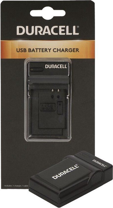 Duracell USB lader voor Nikon EN-EL19 - Zwart