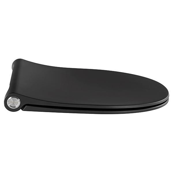 Pressalit Sway d zitting met softclose en lift off mat zwart 934231-bl6999