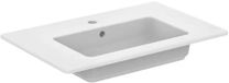 Ideal Standard Tiempo Wastafel Keramiek M. Kraangat M. Overloop 71X45X14Cm Gans Wit E053501