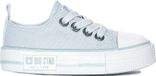BIG STAR Baskets en tissu pour enfants KK374073 Bleu 26