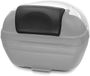 Shad Rugsteun Topkoffer Transparant Zwart Polyester