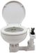 D&W The Motion Corporation DuW 80-47229-01 Compact keramisch toilet met handpomp