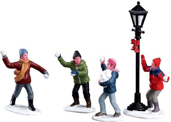 LEMAX - Snowball Fight! - Set Of 4