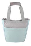 Koeltas 18 liter blauw/turquoise met bagagedrager