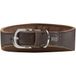 HUNTER SUPER SOFT Windhond-halsband, leer, gevoerd, 47 (S-M), donkerbruin