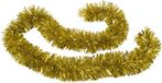 Ger Import Kerstslingers - glitter goud - folie - 180 x 12 cm