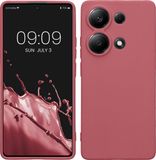 kwmobile telefoonhoesje geschikt voor Xiaomi Redmi Note 13 Pro 4G - Hoesje voor smartphone - In donkerroze