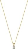 Isabel Bernard De la Paix Maxime IBD350017 Dames Ketting 14 karaat Goud Diamant 0.11 CD G SI 1