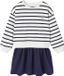 Vertbaudet Robe 2-en-1 en molleton et gaze de coton