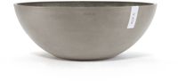 Ecopots Vienna 70 - Taupe - Ø70 x H25,3 cm - Ronde taupe bloempot