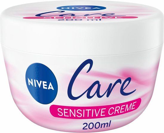 Nivea Care Sensitive Bodycrème - 3x200ml - Voordeelverpakking