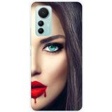 Xiaomi Mi 12 Lite Siliconen Hoesje - Lips Blood
