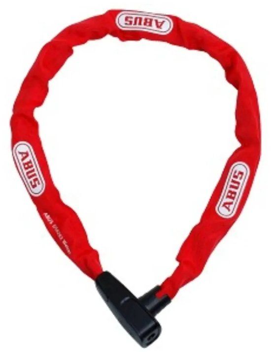 Abus CityChain 8800 Kettingslot - 120cm - Rood