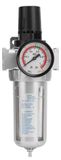 DEWIN Régulateur de pression pour air comprimé, séparateur d'eau, BSP 1/2 pouce, compresseur d'air, déshumidificateur, régulateur de filtre avec raccord de montage