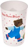 Fun House 005443 Beerfamilie glas voor kinderen polypropyleen wit 10 x 0,025 x 6,5 cm