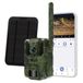 NIVIAN NV-TRAILCAM 4G-camera op zonne-energie, 1080p, zonder wifi, bewaking, Finca, jacht, dierenwereld, 940 nm, PIR, 120°, 7800 mAh, GPS, bidirectionele audio, app EseeCloud, NV-TRAILCAM