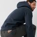 Fjallraven Fjällräven Logo Hoodie Heren Grijs Melange Maat S