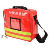 GIMA EHBO-tas, professionele EHBO-tas, noodtas en verpleegtas, medische EHBO-tas van polyester voor EHBO-kit met compacte afmetingen, kleur: rood
