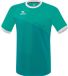 Erima Mantua Shirt Korte Mouw Kinderen - Wit / Columbia | Maat: 128