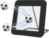 TRUEFLASH SAS Set van 2 voetbal reboundnetten 100 x 100 cm