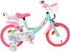 Volare Unicorn Kinderfiets - Meisjes - 14 inch - Groen