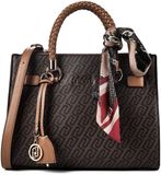 Liu Jo Handtas Schoudertas Manh Satchel Suede Bruine