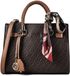 Liu Jo Handtas Schoudertas Manh Satchel Suede Bruine