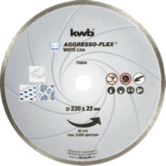 KWB Diamantschijf wit 230x22 mm