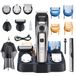 BarberBoss Professionele baardtrimmer, tondeuse voor mannen, oor- en neustrimmer, 39 snijlengtes, kamopzetstukken, precisiewijzerplaat, waterdicht ontwerp, LED-display, QR-6083