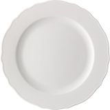 Hutschenreuther 02013-800001-10031 Maria Theresia plaatbord/gourmetbord 31 cm met vlag, wit