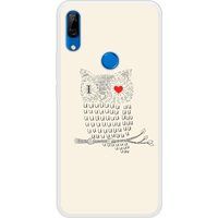 P Smart Z I Love Owls Siliconen hoes