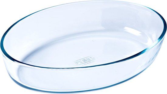 PYREX Ovale schaal 21cm glas Transparant