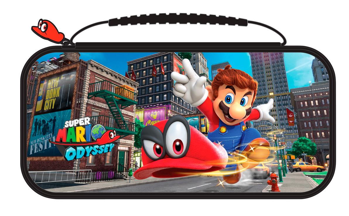 BigBen Officiële Nintendo Switch travelcase met Super Mario Odyssey