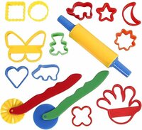 Merkloos Boetseren en kleien Vormpjes - 15-delig - gereedschap voor klei - kinderen - Knutsel set - plastic