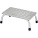 Krause 805010 Aluminium marchepied de montage hauteur de travail (max.) : 2,20 m Argent 2,4 kg