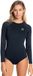 Roxy Essentials UV Badpak voor dames met korte rits - Longsleeve - True Black - Maat XXL