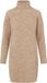 PIECES PCELLEN LS HIGH NECK KNIT DRESS NOOS BC Robe courte pour femmes