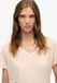 Superdry Studios Slub T-shirt met Borduursel Dames Mauve Morn Pink UK12-EU40