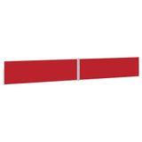 VidaXL Terras Parasol Grijs, Rood
