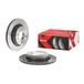 Brembo 09.7702.1X Xtra UV Coated geventileerde geboord achterrem Rotor BMW/BMW (BRILLIANCE) OE# 34216855154
