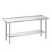 VEVOR Roestvrijstalen Tafel voor de Horeca, 1829 X 610 X 894 mm