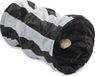 Beeztees Cruzzle Kattentunnel Nylon Zwart/Wit 50x26x26 cm