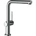 Hansgrohe Talis M54 1-gats keukenkraan 270 m. uittrekbare uitloop chroom 72845000