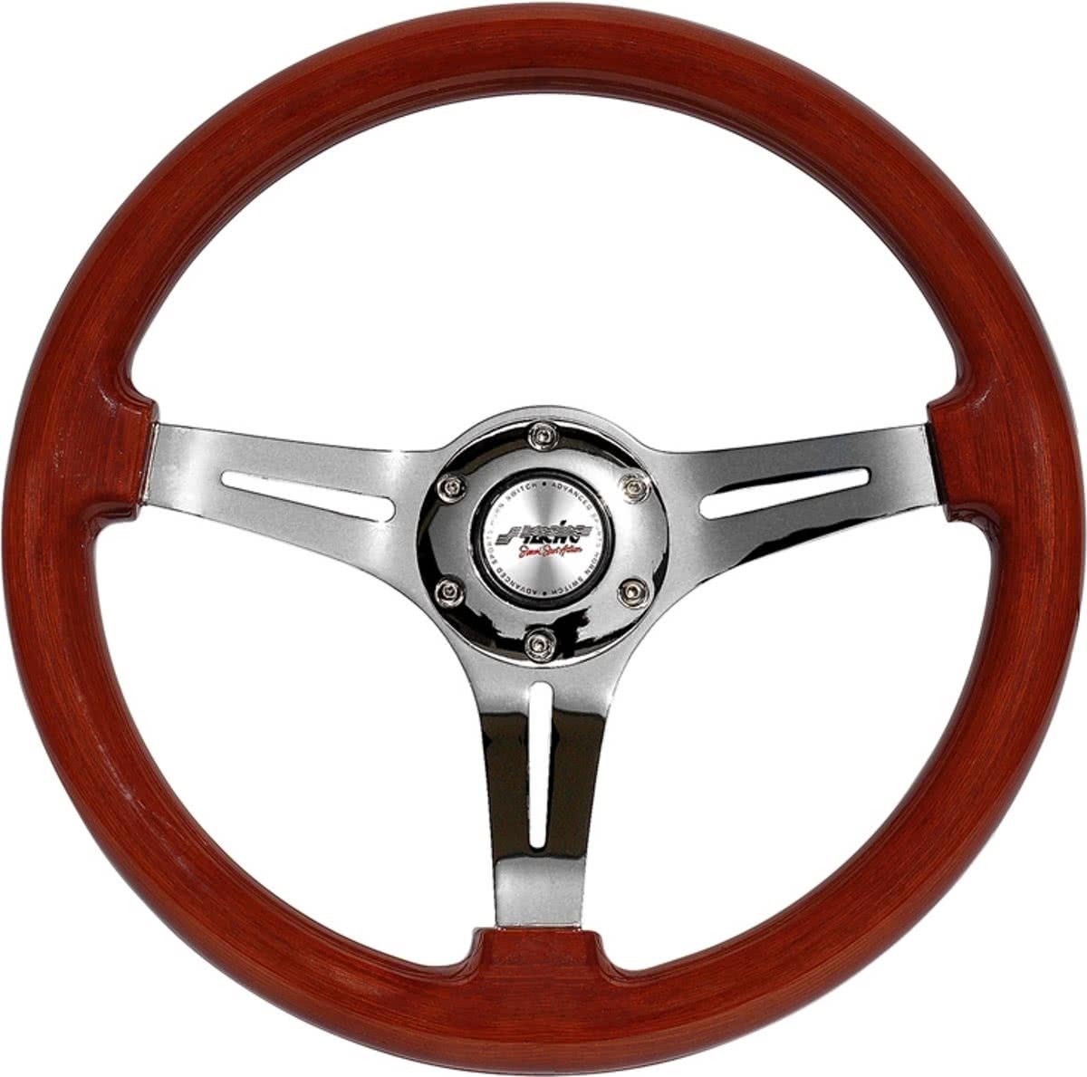 Simoni Racing Sportstuur Dijon 330mm - Echt Hout