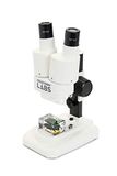 Celestron 44207 CL-S20 Stereo Microscope, 20x Magnification, White